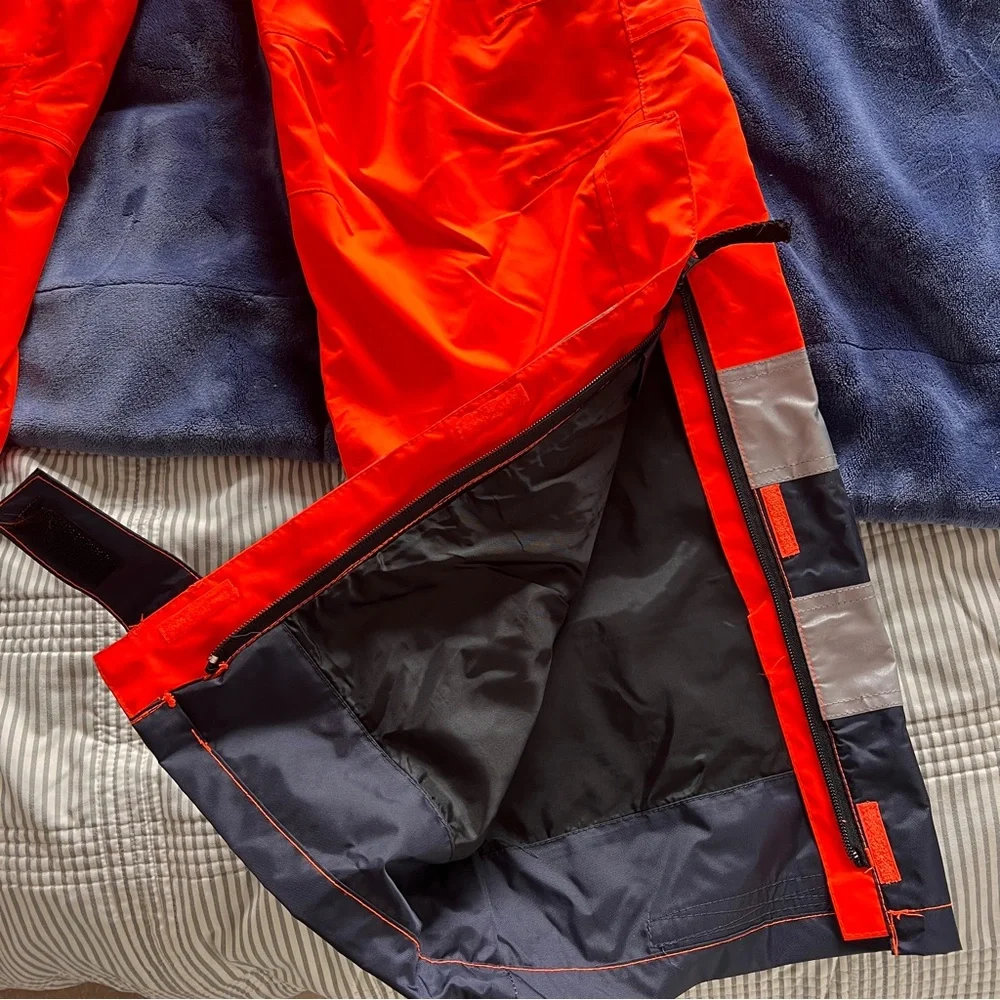 NWT Helly Hansen Workwear Potsdam HiVis Waterproof Bib Pants XL